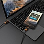 Дата кабель USB-C to USB-C 1.8m 100W 20V/5A premium J5create (JUCX25L18-N) Дата кабель USB-C to USB-C 1.8m 100W 20V/5A premium J5create (JUCX25L18-N)