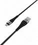���� ������ USB 2.0 AM to Micro 5P 1.0m 2.4A nylon BX32 black BOROFONE (6931474710437)