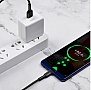 ���� ������ USB-C to USB-C 1.0m 5A Surge charging X33 black HOCO (6931474706119)