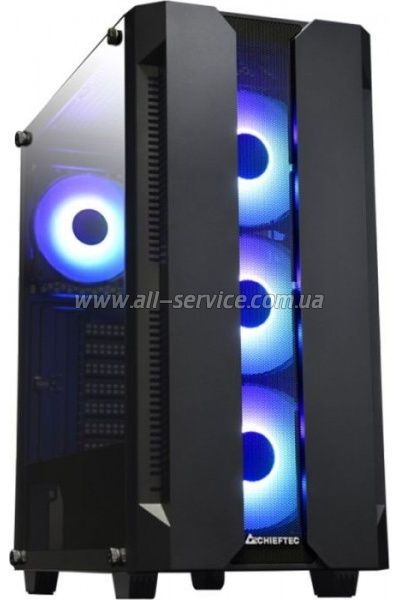  Chieftec Gaming Hunter Tempered Glass Edition (GS-01B-OP)