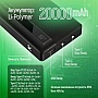   ColorWay 20 000 mAh PD/65W, QC/3.0, black (CW-PB200LPA3BK-PDD)