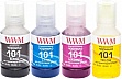   WWM Epson 101 Epson L4150/ 4160 4140 B/C/M/Y (E101SET4)