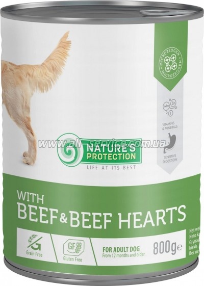    Nature's Protection with Beef&Beef Hearts 800 (KIK45603)