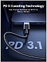 ���� ������ USB-C to USB-C 1.0m 240W 480Mbps black Ugreen (45067)