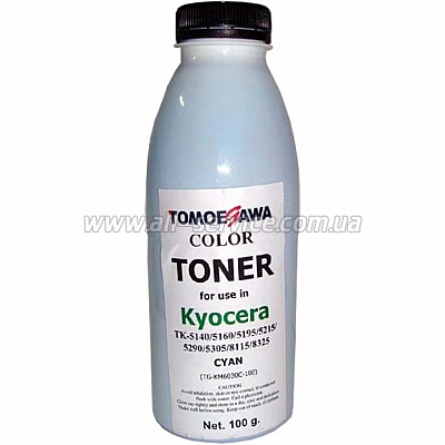  Tomoegawa Kyocera Mita Ecosys M6030/ TASKalfa 2551ci/ TK-5140C/ TK-8325C Cyan  100 (VF-03C) (TG-KM6030C-100)