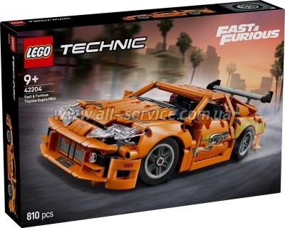  LEGO Technic Fast and Furious Toyota Supra MK4 (42204)