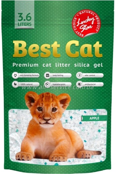    Best Cat  Green Apple 3.6  (4820281500282)