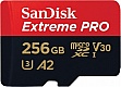 Карта памяти SanDisk 256GB microSDXC UHS-I U3 Extreme Pro + SD адаптер (SDSQXCD-256G-GN6MA) Карта памяти SanDisk 256GB microSDXC UHS-I U3 Extreme Pro + SD адаптер (SDSQXCD-256G-GN6MA)