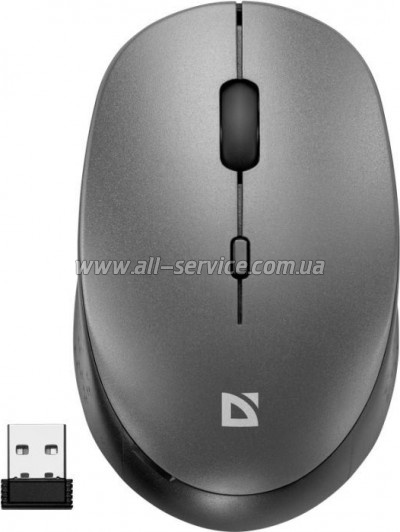  Defender Auris MB-027 Silent Wireless Grey (52029)
