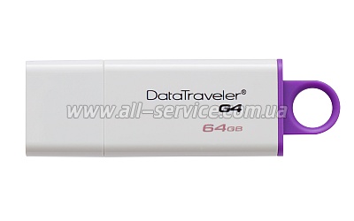  64GB KINGSTON Flash Drive DTIG4 Violet (DTIG4/64GB)