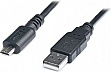 ���� ������ USB 2.0 AM to Micro 5P 2.0m Pro black REAL-EL (EL123500025)
