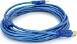 ������ ��� �������� USB 2.0 AM/BM 5.0m ferrite blue Ritar (YT-AM/BM-5.0TBL)