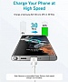 ���� ������ USB-C to USB-C 1.8m 322 White Anker (A81F6H21)