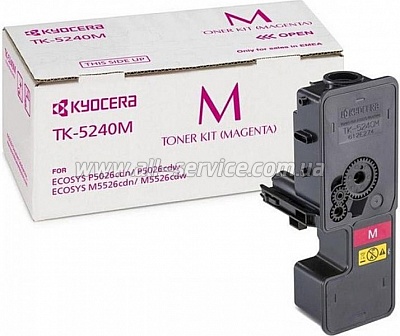 �����-�������� Kyocera TK-5240 Kyocera Mita ECOSYS P5026/ M5526 Magenta (1T02R7BNL0)