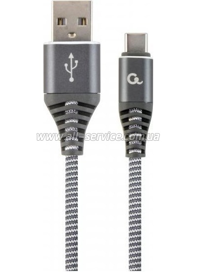 ���� ������ USB 2.0 AM to USB-C 1.0m Cablexpert (CC-USB2B-AMCM-1M-WB2)