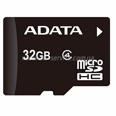   32GB ADATA Micro SD SDHC class 4 (AUSDH32GCL4-R)