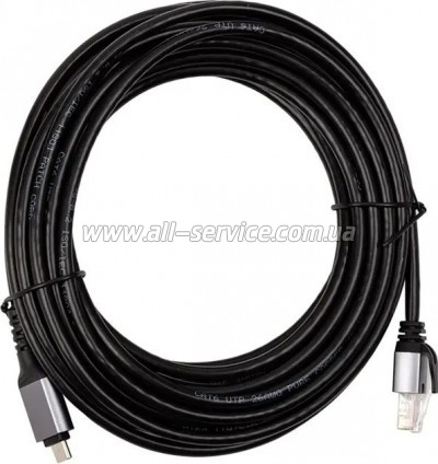 ���� ������ USB-C to RJ45 Ethernet 7.5m PowerPlant (CA914951)