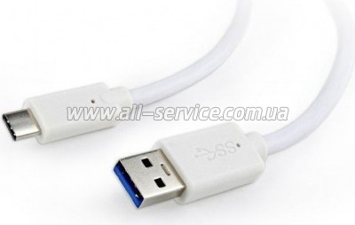 ���� ������ USB 3.0 AM to USB-C 3.0m Cablexpert (CCP-USB3-AMCM-W-10)