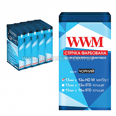    5 WWM 13  12 HD  Refill Black (R13.12HM5)