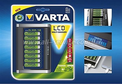   VARTA LCD MULTI CHARGER (57671101401)