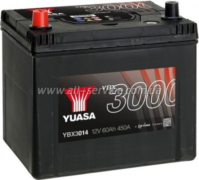 ����������� ������������� Yuasa 12V 90Ah SMF Battery (YBX3017)