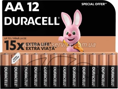 ��������� Duracell Basic AA LR06 * 12 (5000394006546 / 81551275)