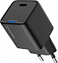 �������� ������� ColorWay GaN Mini 25W PD Port PPS USB-C black (CW-CHS052PD-BK)