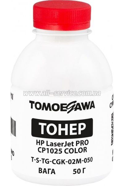 ����� Tomoegawa HP LaserJet Pro CP1025 color ����� 50� Magenta (TSM-CGK-02M-050)