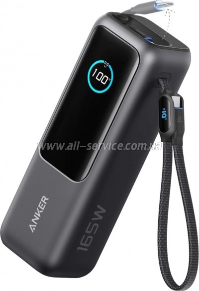 Батарея универсальная Anker 25000mAh PD 165W black (A1695H11) Батарея универсальная Anker 25000mAh PD 165W black (A1695H11)