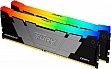 ������ ������ ��� ���������� DDR4 64GB (2x32GB) 3600 MHz FURY Renegade RGB Kingston Fury (ex.HyperX) (KF436C18RB2AK2/64)