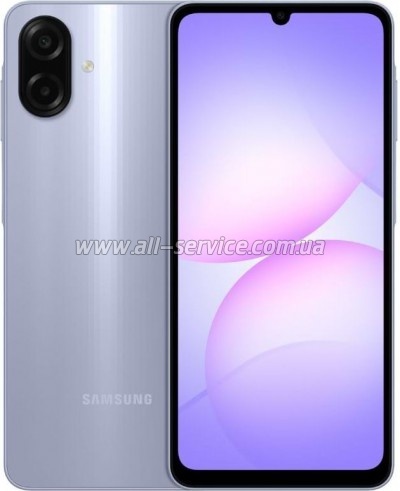  Samsung Galaxy A07 4/128Gb Light Violet (SM-A075FLVGSEK)