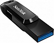  SanDisk 256 GB Ultra Dual Drive Go USB 3.0/Type-C Black (SDDDC3-256G-G46)