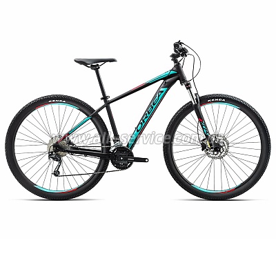  Orbea MX 29 40 18 M Black - Turquoise - Red (I20717R3)