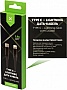 ���� ������ USB Type-C to Lightning 1.0m 3A 22W nylon braided black Vinga (VCPTCL3ANBK)