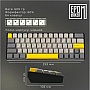  Epomaker EP64 60 Mulan Switch Hot-Swap RGB Wireless/Bluetooth/USB UA Black (EP64-B-M)