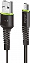 ���� ������ USB 2.0 AM to Micro 5P 2.0m CBFLEXM2 black Intaleo (1283126521430)