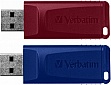 ������ Verbatim 2x32GB Store'n'Go Slider Red/ Blue (49327)