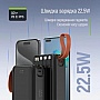 Батарея универсальная ColorWay 30000mAh PowerHub PD 22.5W Black (CW-PB300LP07BK) Батарея универсальная ColorWay 30000mAh PowerHub PD 22.5W Black (CW-PB300LP07BK)