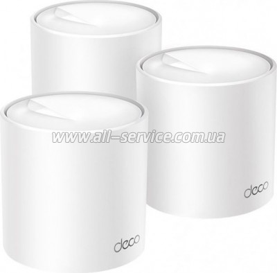 Маршрутизатор TP-Link DECO-X50-3-PACK Маршрутизатор TP-Link DECO-X50-3-PACK