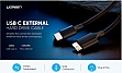 ���� ������ USB-C 3.1 to Micro USB 3.0 1.0m 3A US312 black Ugreen (20103)