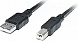 ������ ��� �������� REAL-EL USB 2.0 AM/ BM 2� Pro black (EL123500026)
