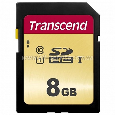   8GB Transcend SDHC Class 10 (TS8GSDC300S)