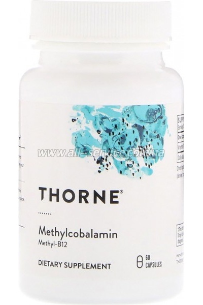  Thorne Research , Methylcobalamin, 1000 , 60  (THR-12502)