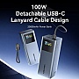 Батарея универсальная Vention 20000mAh PD 100W Gray (FKCH0) Батарея универсальная Vention 20000mAh PD 100W Gray (FKCH0)