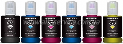   PRINTALIST 673 Epson L800 6140 B/C/M/Y/LC/LM (PL673SET6)