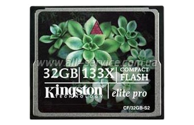   32GB Kingston CF 133x (CF/32GB-S2)