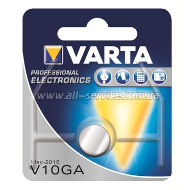  VARTA V 10 GA ELECTRONICS BLI 1 (04274101401)