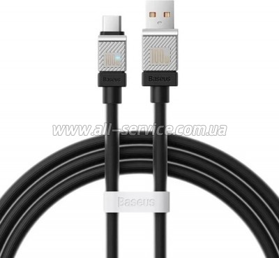 ���� ������ USB AM to USB-C 1.0m 5A 20V 100W black Baseus (CAKW000601)
