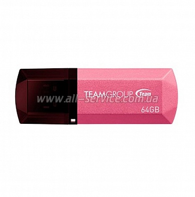  64GB TEAM C153 USB 2.0 Pink (TC15364GK01)