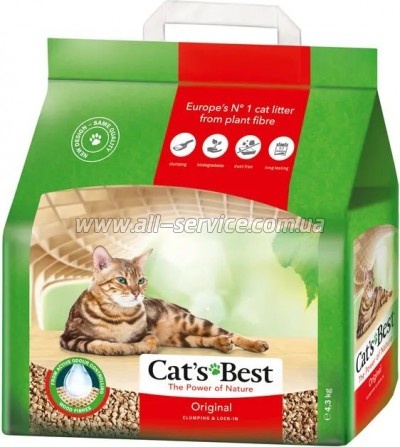 ����������� ��� ������� Cats Best Original ��������� ����������� 4.3 �� (10 �) (4002973302415)